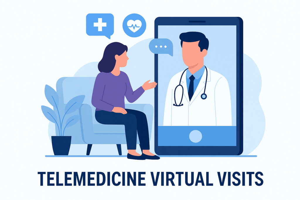 Exploring Telemedicine Virtual Visits - Al Burraq Technologies
